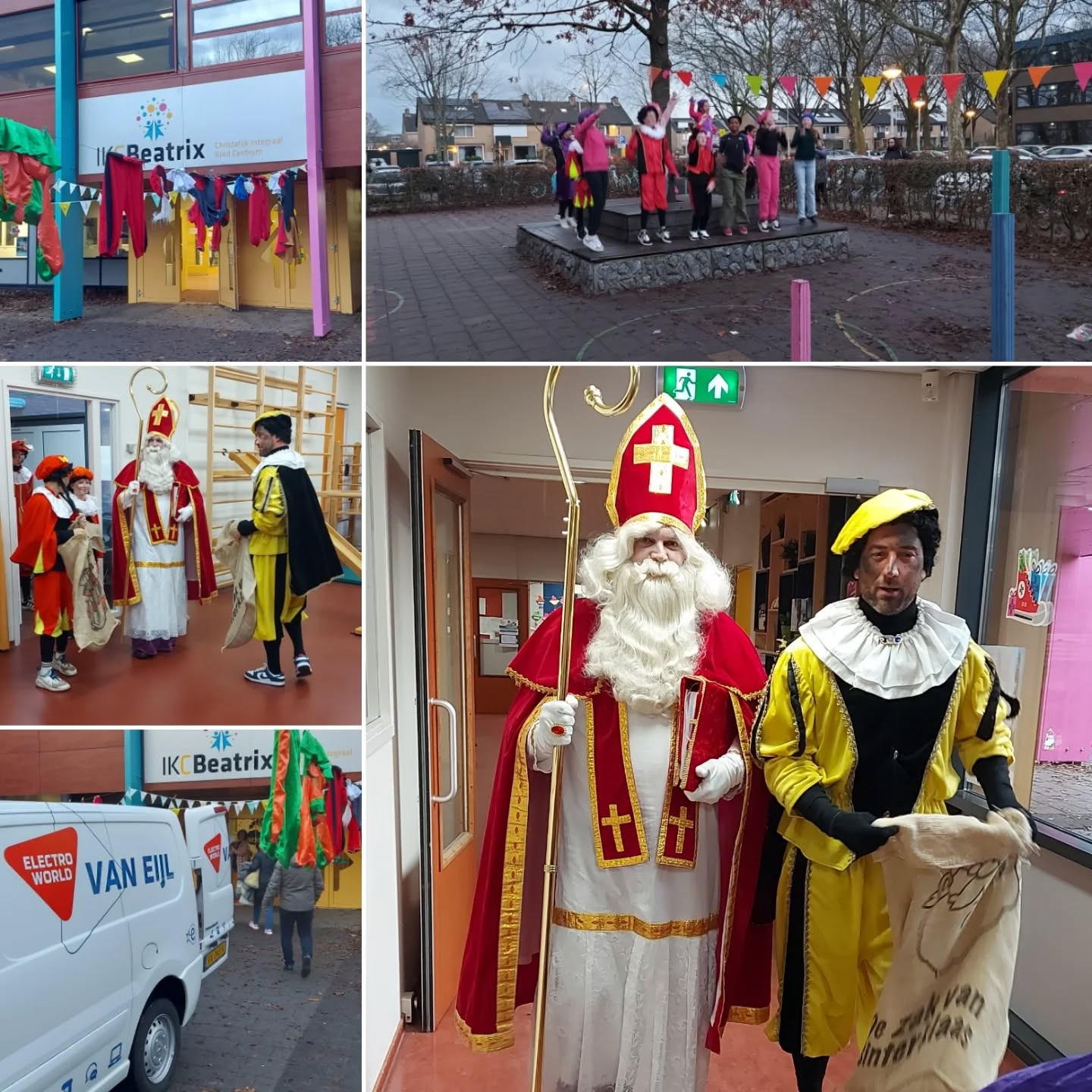 Sint en Piet op ons IKC 2024